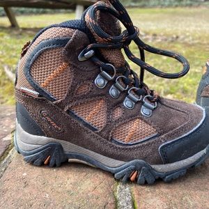 HiTec toddler hiking boots.